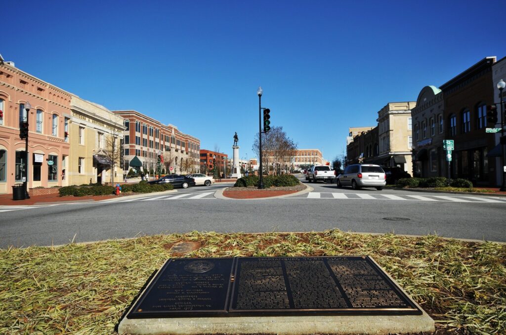 Downtown Spartanburg South Carolina
